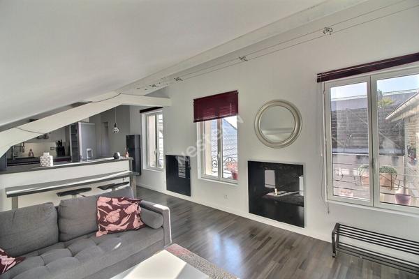 2 pièces ,31 m² Carrez / 57 m² au sol, pièce supplémentaire ( bureau / chambre)