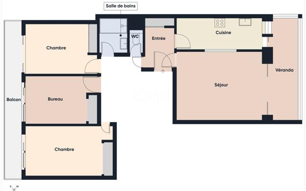 Appartement à vendre    4 pièces • 81 m2 Mandelieu-la-Napoule