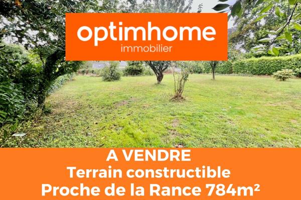 Terrain à vendre de 784 m² PLOUER SUR RANCE (22)