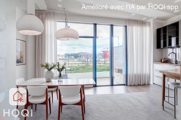 Appartement duplex T3 Villemoirieu 65.3 m² avec garage et jardin privatif