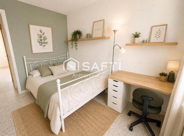 appartement T3 64m2 résidence calme et sécurisée