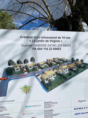 Terrain à vendre    Les Mées