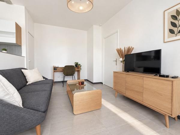 MARCQ-EN-BARŒUL - APPARTEMENT T2 MEUBLÉ DE STANDING