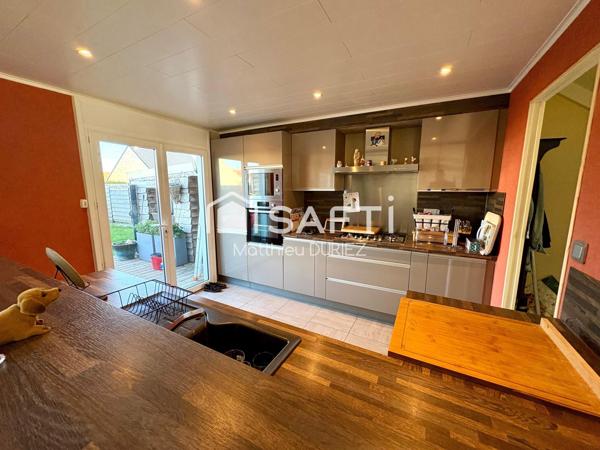 Maison semi-individuelle BRAY-DUNES 95 M² jardin