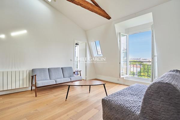 A VENDRE - Appartement Paris - 75013 - Butte-aux-Cailles - 2 pièces - 1 chambre - 46 m²