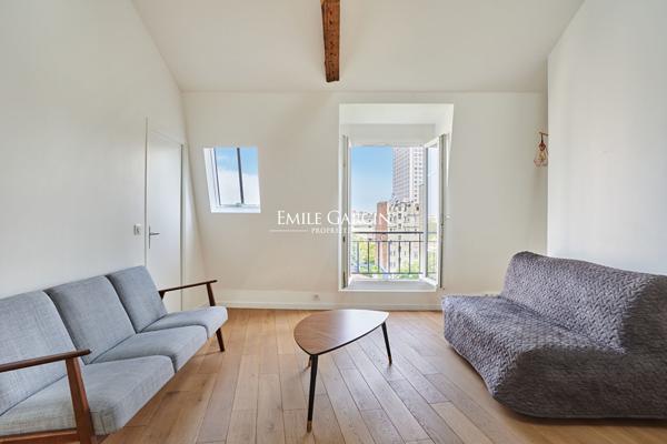 A VENDRE - Appartement Paris - 75013 - Butte-aux-Cailles - 2 pièces - 1 chambre - 46 m²