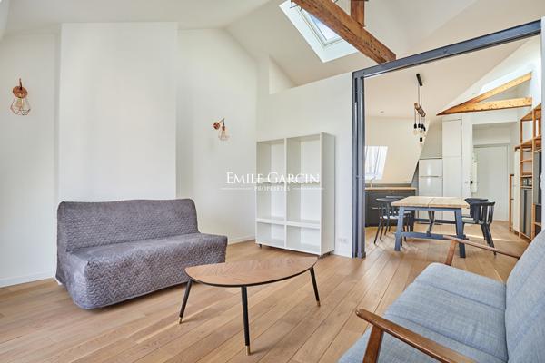 A VENDRE - Appartement Paris - 75013 - Butte-aux-Cailles - 2 pièces - 1 chambre - 46 m²