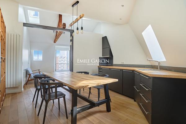 A VENDRE - Appartement Paris - 75013 - Butte-aux-Cailles - 2 pièces - 1 chambre - 46 m²