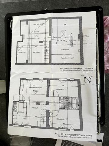 Duplex à Suresnes 4 pièces de 70.58 m2