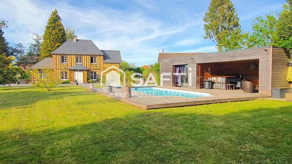 PROPRIÈTÉ NORMANDE + PISCINE + POOL HOUSE