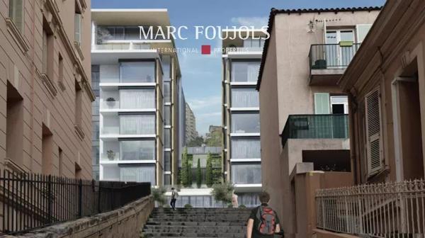 2 pièces neuf livré à deux pas de Monaco, terrasse avec vue
