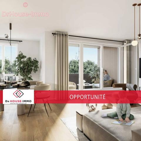 Appartement à vendre 3 pièces de 59 m²