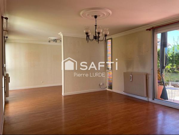 Lalande - Appartement T5 de 95 m2 sur jardin