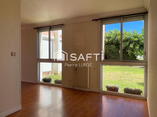 Lalande - Appartement T5 de 95 m2 sur jardin