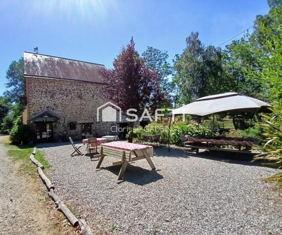 Propriété exceptionnelle avec son moulin et deux maisons, dépendances et 4.5 hectares