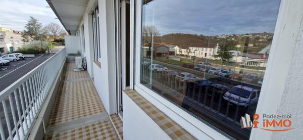 Appartement 3 chambres avec ascenseur, garage, balcons et cave