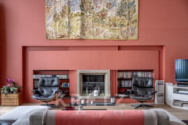 Atelier d'artiste art déco.