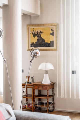 Atelier d'artiste art déco.