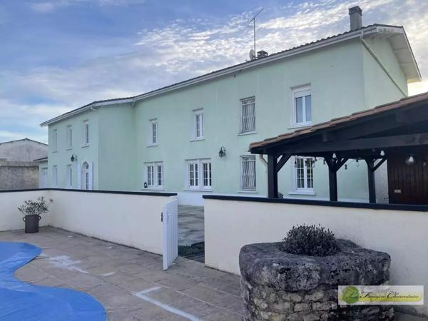Vente immobilière : Maison à Aigre  8 pièces 300 m² 441 000 €- FONCIERE CHARENTAISE AIGRE.