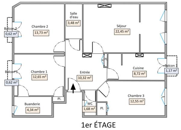 Vente / Appartement T4