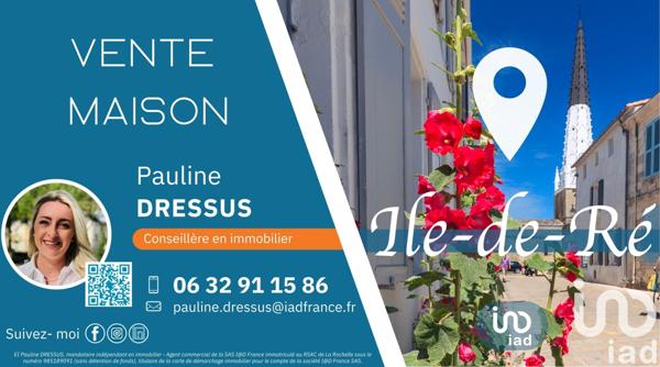 Maison traditionnelle 4 pièces de 100 m² à Saint-Martin-de-Ré (17410)