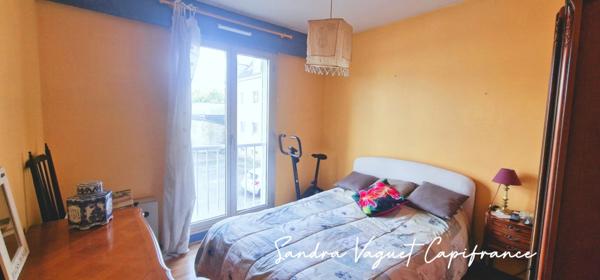 Appartement à vendre 3 pièces PONTIVY (56) parking privé - 1 chambre