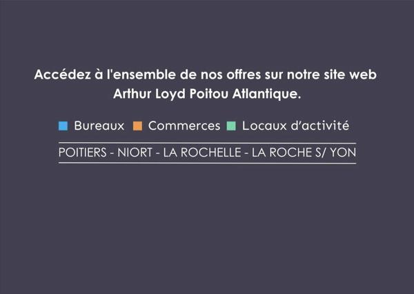 BUREAUX À LOUER 194 M² – POITIERS EST – CLIMATISATION, PARKING ET ACCÈS PMR