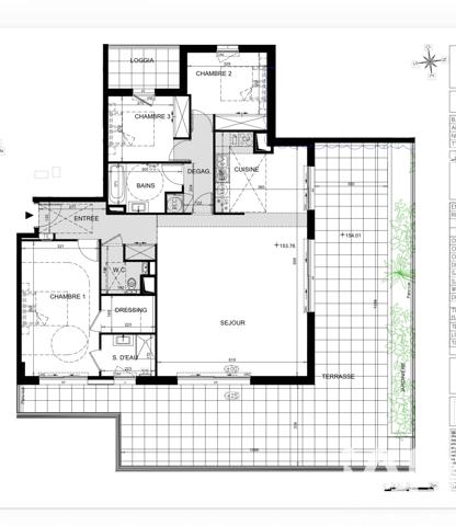 Appartement à vendre 4 pièces 116 m² Beausoleil