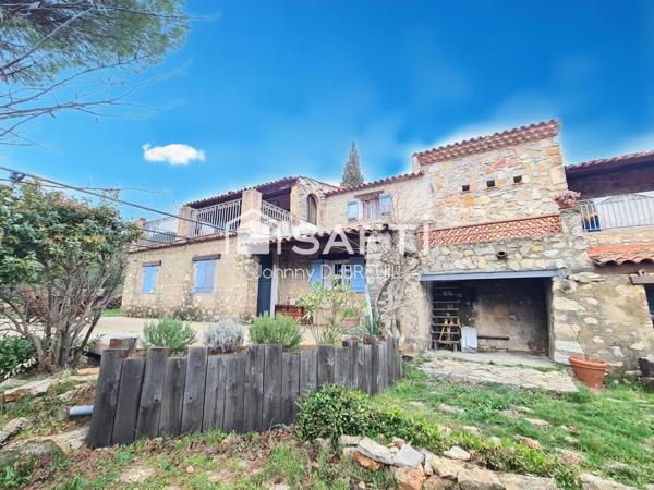PIGNANS - Propriété de charme – Bastide provençale 7 pièces – 126 m² – Terrain paysager de 8613 m²