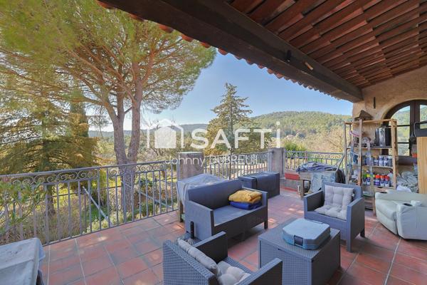 PIGNANS - Propriété de charme – Bastide provençale 7 pièces – 126 m² – Terrain paysager de 8613 m²