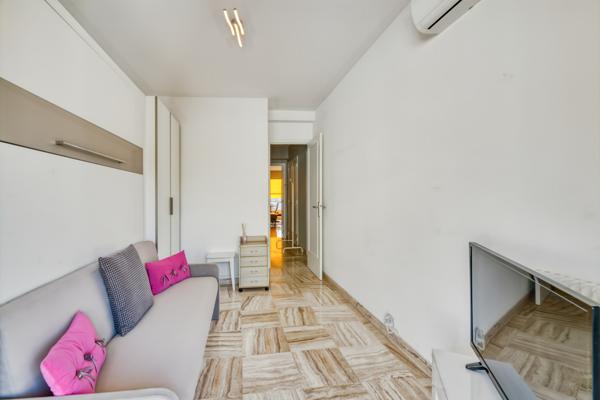 Le Cannet (06110) Bas Cannet – 3 pièces traversant avec ascenseur, deux terrasses, garage et cave