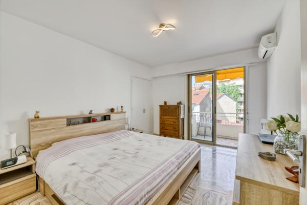 Le Cannet (06110) Bas Cannet – 3 pièces traversant avec ascenseur, deux terrasses, garage et cave