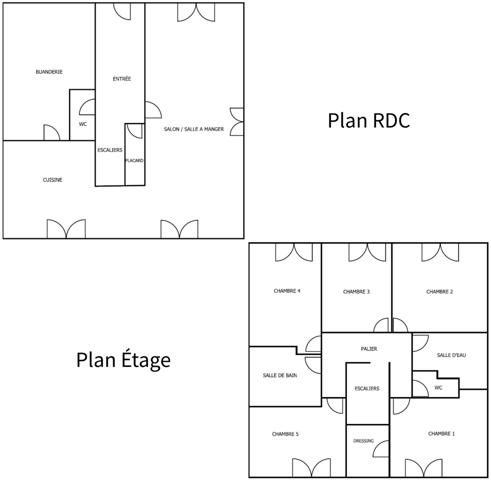 Maison 6 pièces - 135 m²