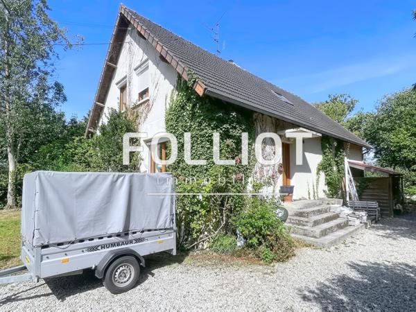 MAISON FAMILIALE 150 M² HABITABLES + VÉRANDA TERRAIN 1 800 M² VIENNE-EN-BESSIN