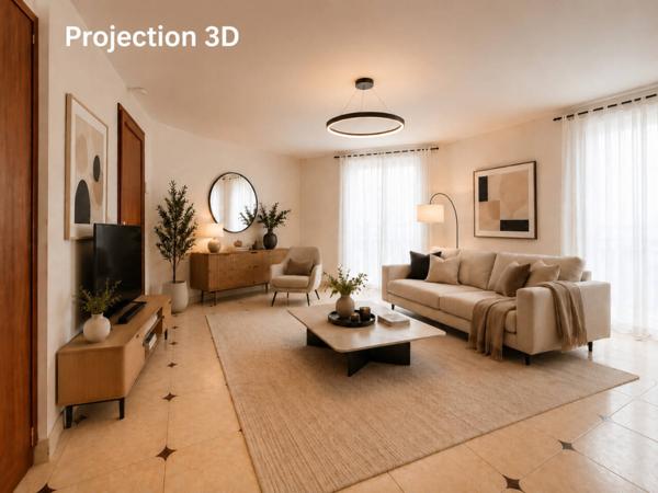 Appartement à vendre 3 pièces de 67 m²