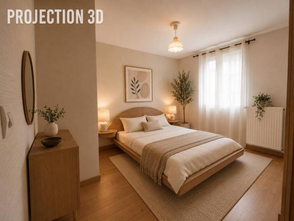 Appartement à vendre 3 pièces de 67 m²
