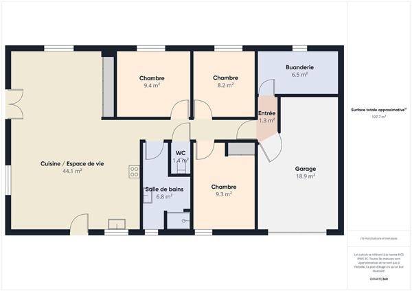 Maison Valence 5 pièces 80 m2