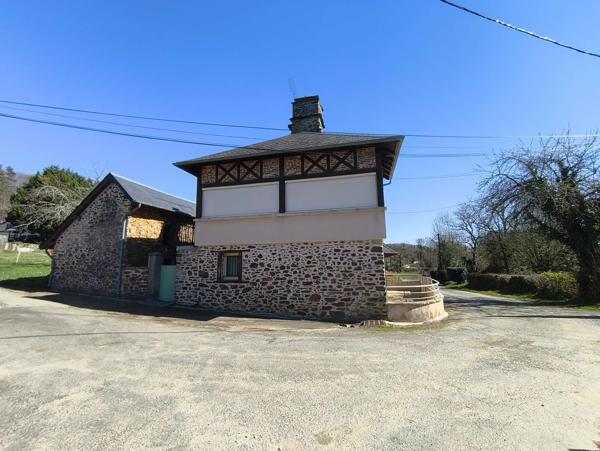 Charmante maison en pierre et ardoise rénovée, 4 chambres, garage, grange – Proche de Seilhac