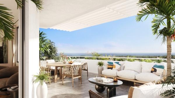 A VENDRE Appartement T2 en RDC à Sainte-Anne - Face Piscine