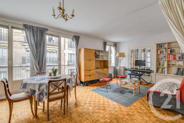 Appartement F3 à vendre  3 pièces - 57,45 m 2   PARIS  - 75016