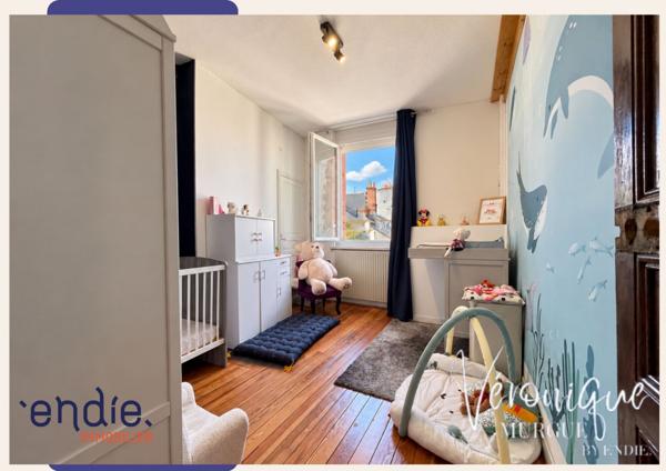 Demeure de caractère 130m2, 6 Chambres, dépendance et double garage en plein coeur de Moulins, endie immobilier, Veronique Murgue