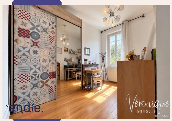 Demeure de caractère 130m2, 6 Chambres, dépendance et double garage en plein coeur de Moulins, endie immobilier, Veronique Murgue