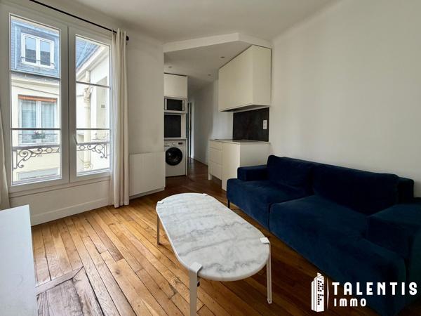 Exclusivité | PARIS 18, JULES JOFFRIN, rue Ferdinand Flocon | Appartement 2P (27.59m² | 1ch)