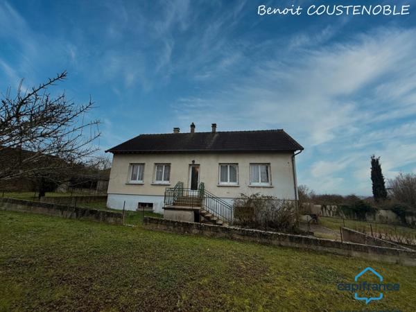 Maison à vendre de 87 m² - 2 chambres - Terrain de 1170 m² - SAINT GEORGES SUR BAULCHE (89)