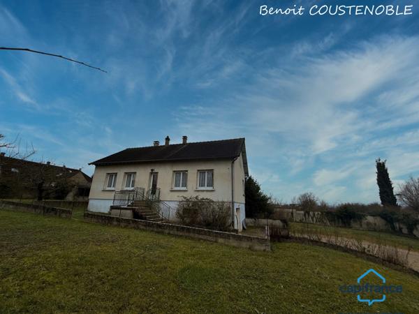Maison à vendre de 87 m² - 2 chambres - Terrain de 1170 m² - SAINT GEORGES SUR BAULCHE (89)