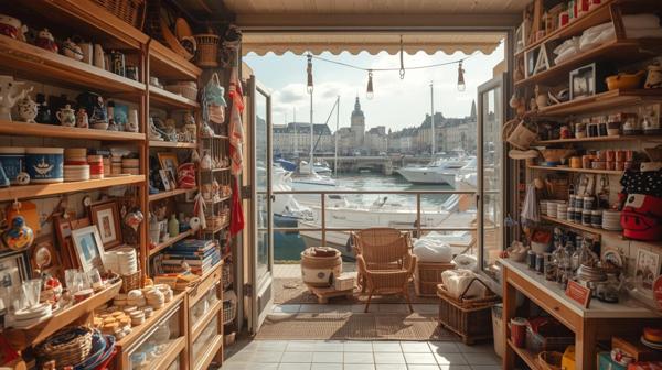 DROIT AU BAIL LOCAL COMMERCIAL VIEUX-PORT LA ROCHELLE (17) COURS DES DAMES : IDEAL PETITE RESTAURATION/ SNACKING/ COFFEE SHOP, BOUTIQUE (souvenirs, vélo, etc.), petite restauration