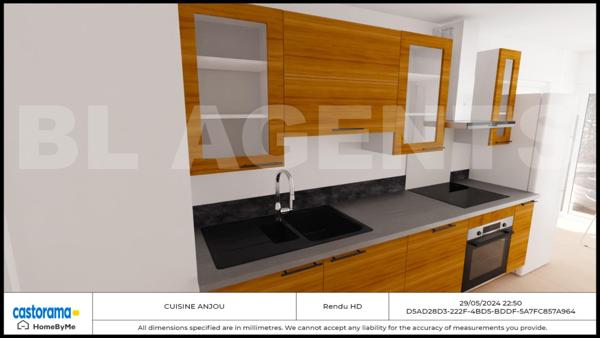 T4 traversant avec balcons et garage en dernier étage (négociable)