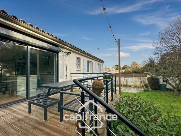 Maison rénovée de 102 m² avec sous-sol aménageable et jardin, quartier Rompsay – Périgny