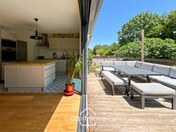 Maison rénovée de 102 m² avec sous-sol aménageable et jardin, quartier Rompsay – Périgny