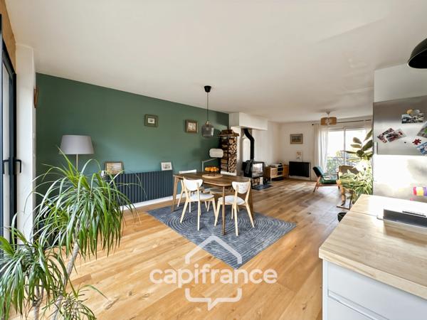 Maison rénovée de 102 m² avec sous-sol aménageable et jardin, quartier Rompsay – Périgny